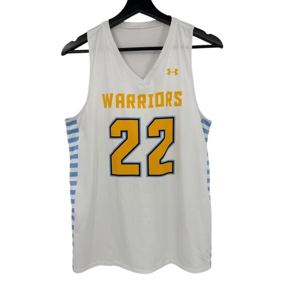Warriors Jersey Size Large Under Armour number 22 womens athletic tank top - Picture 4 of 5